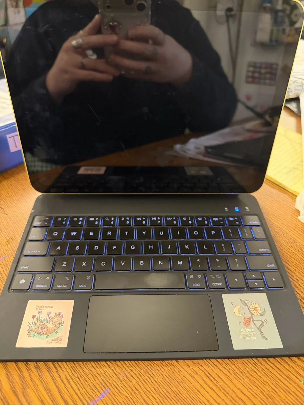 Apple iPad Yellow with Celestial Decal (10th Gen)